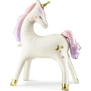 Folieballong - Stående Unicorn