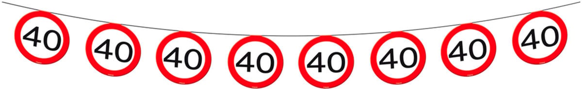40 års Trafikskyltspendel 12 m