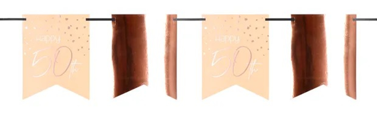 50 års elegant girlang 6 m