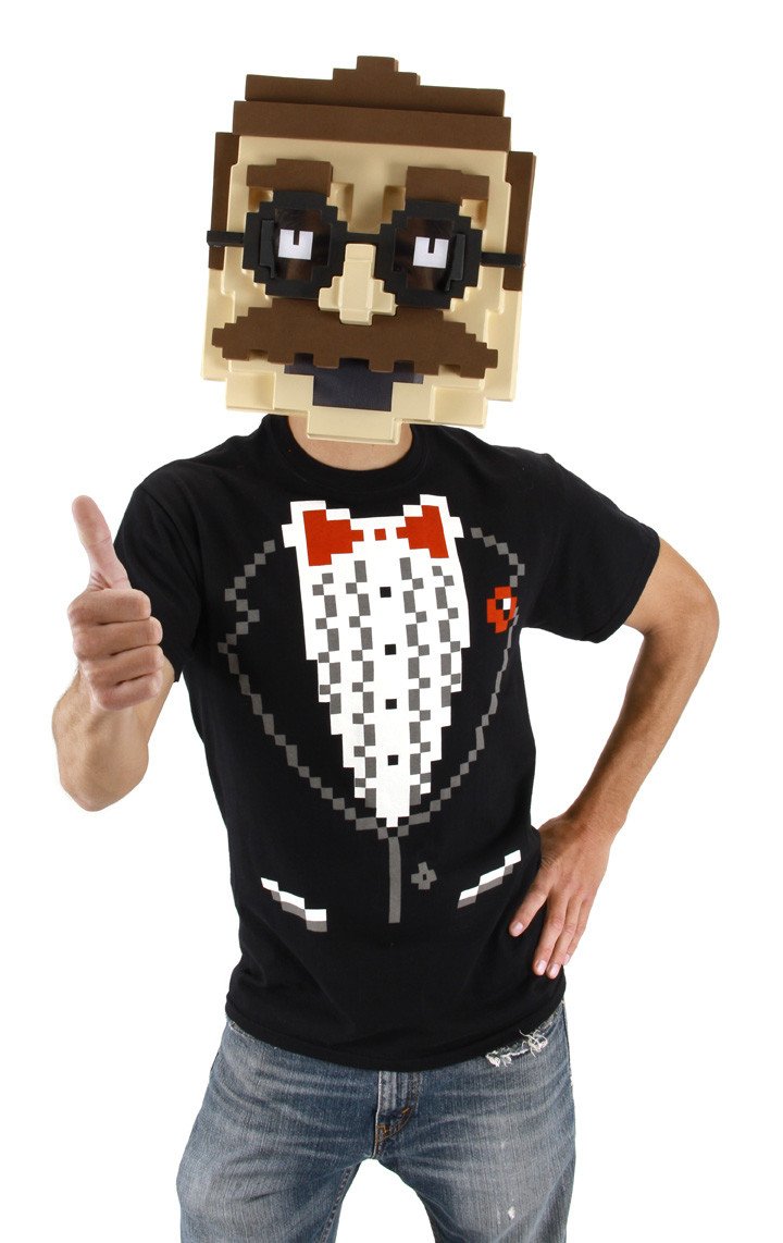 8-bitars Mask Gubbe