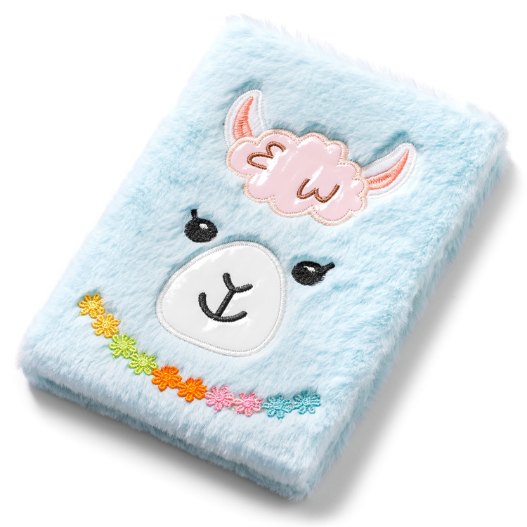 Anteckningsbok Fluffig Lama
