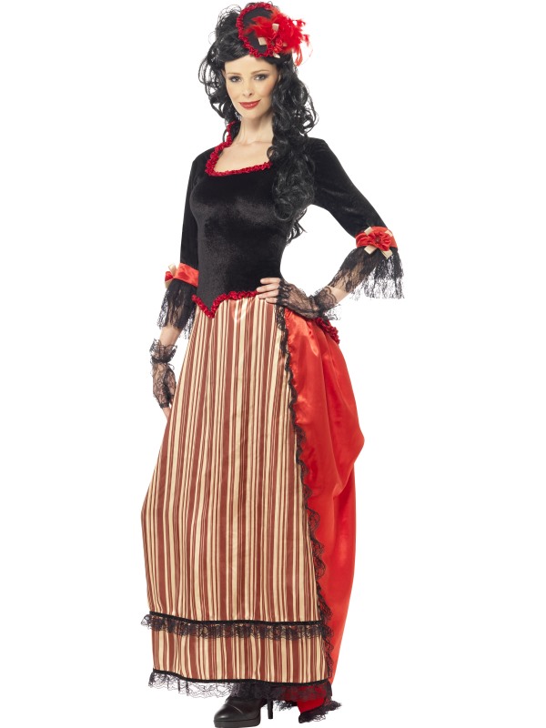 Authentic Western Town Sweetheart Costume S