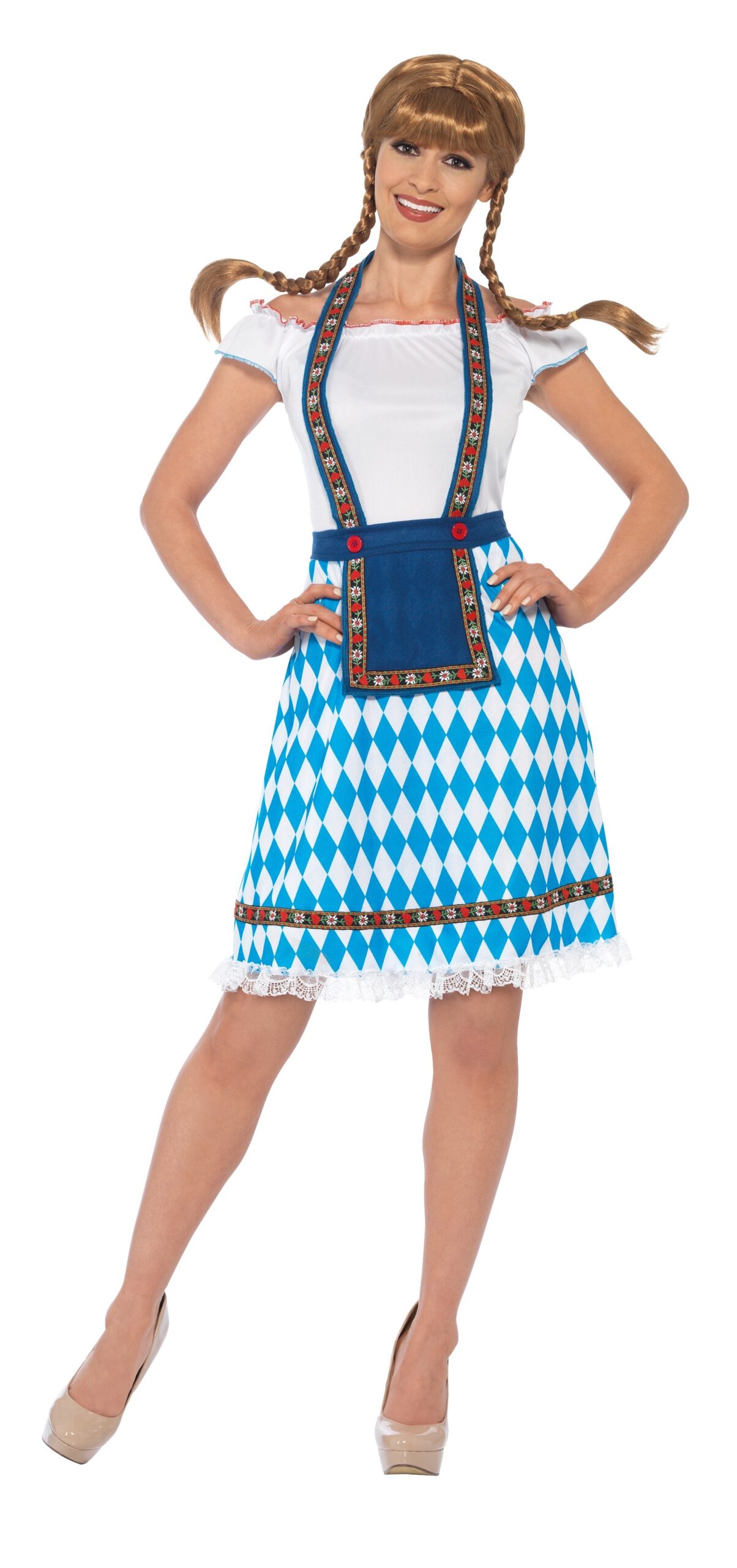 Bavarisk Piga Maskeraddräkt Oktoberfest M