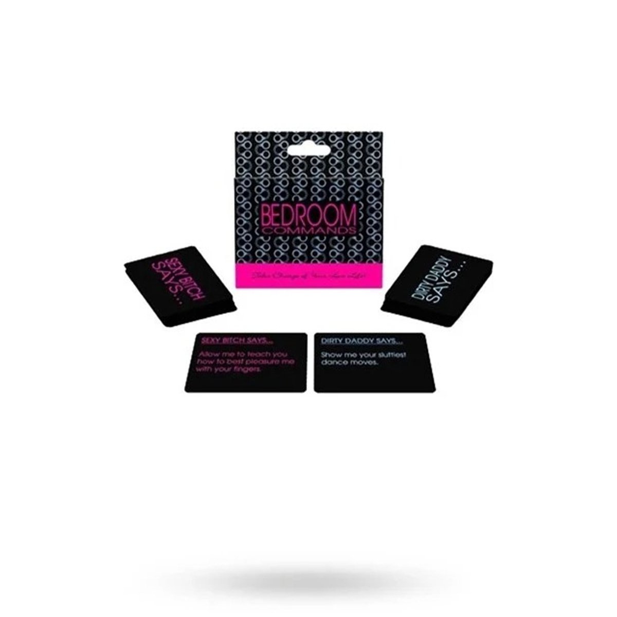 Bedroom commands kortspel