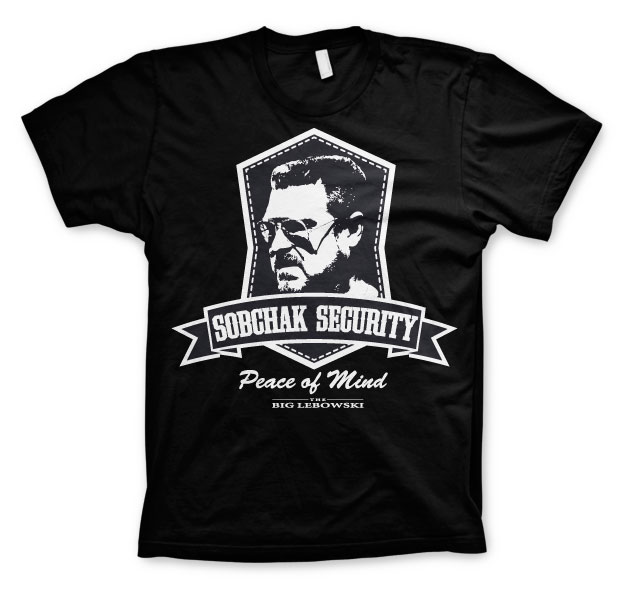 Big Lebowski Sobchak Security T-Shirt M