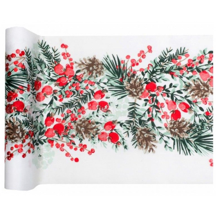 Bordslöpare Julmotiv 28x300cm