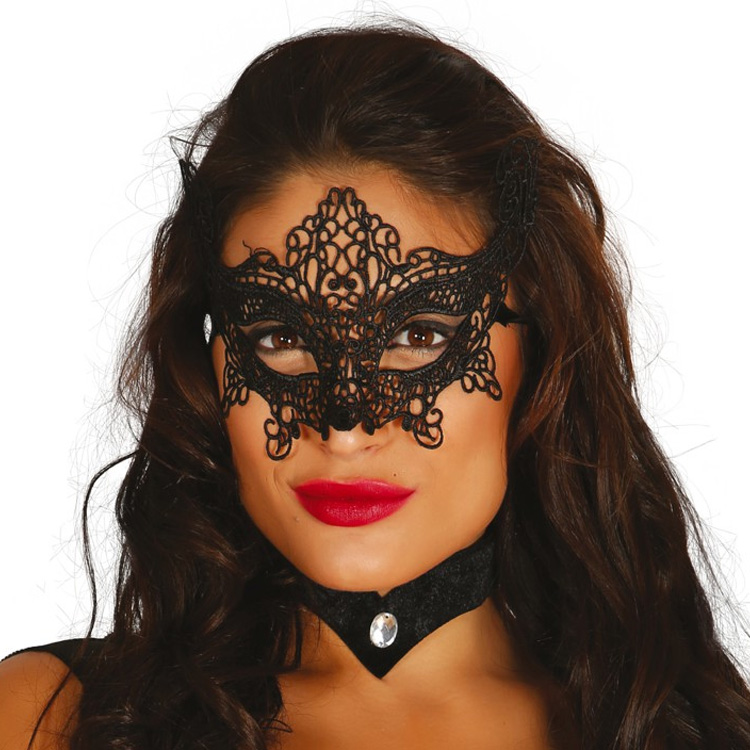 Broderad Ögonmask