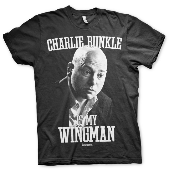 Charlie Runkle Is My Wingman T-Shirt (Svart) S