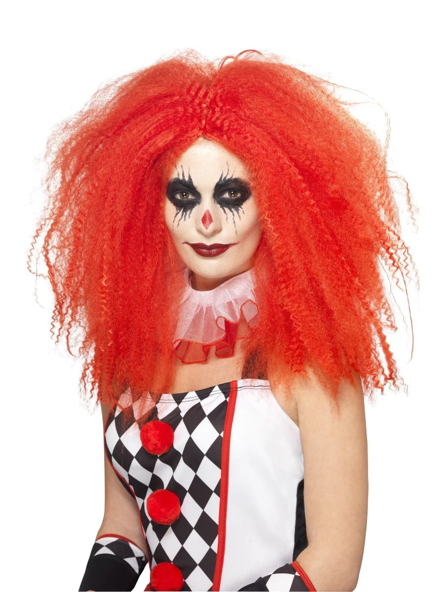 Clownperuk Röd