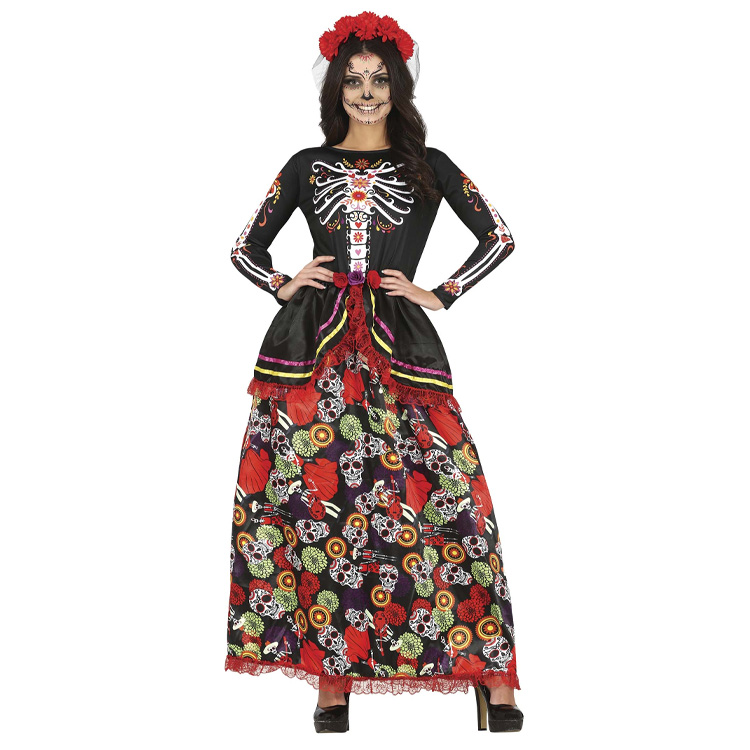 Day Of The Dead Catrina Klänning L