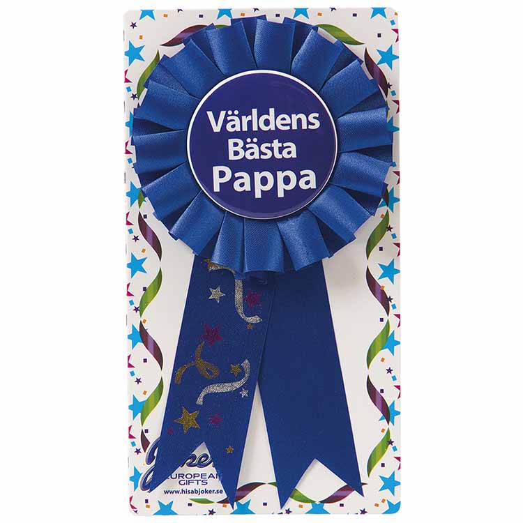 Diplomkort Världens bästa pappa