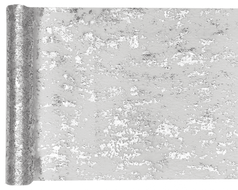 Duk (löpare) elegant silver, 28x500 cm