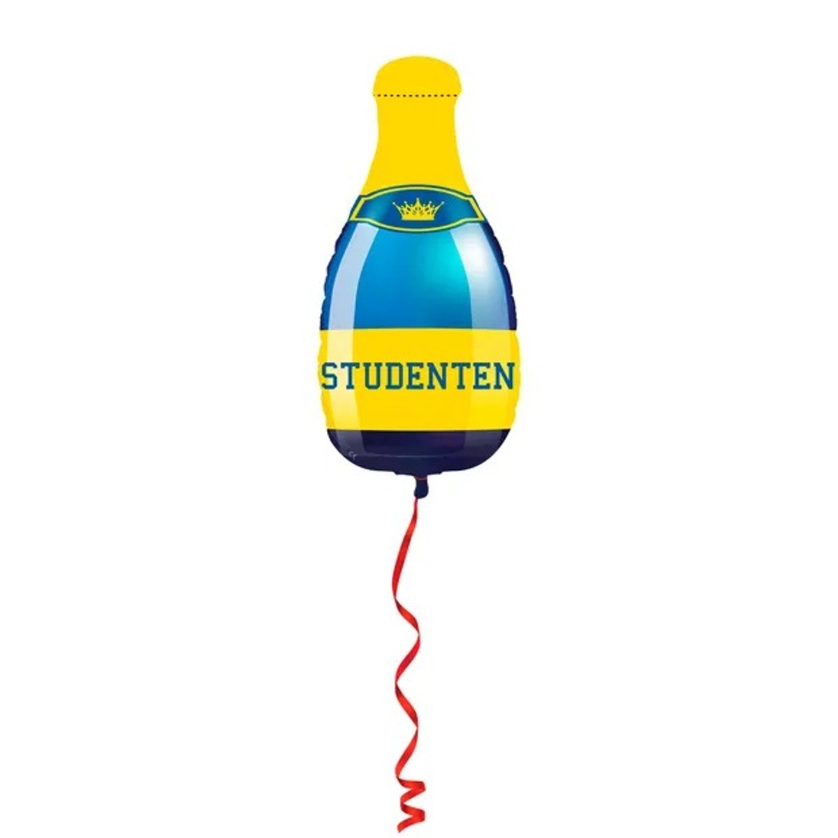 Folieballong Studenten champagneflaska 75 cm