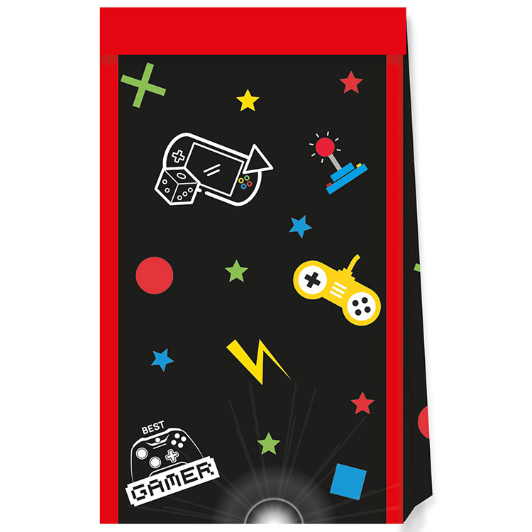 Gaming Party Papperspåsar 4-pack