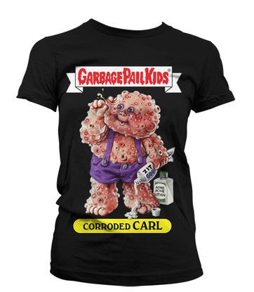 Garbage Pail Kids Corroded Carl Tjejig T-Shirt L