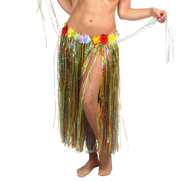Hawaiikjol 75cm Grön