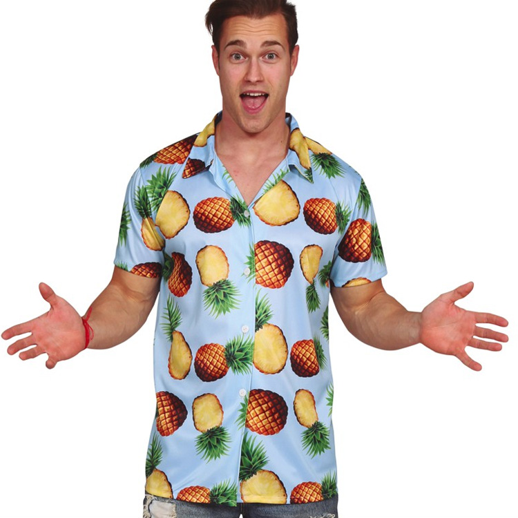 Hawaiiskjorta Ananas M