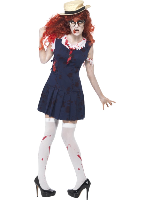 HIGH SCHOOL SKRÄCK-ZOMBIE-STUDENT L