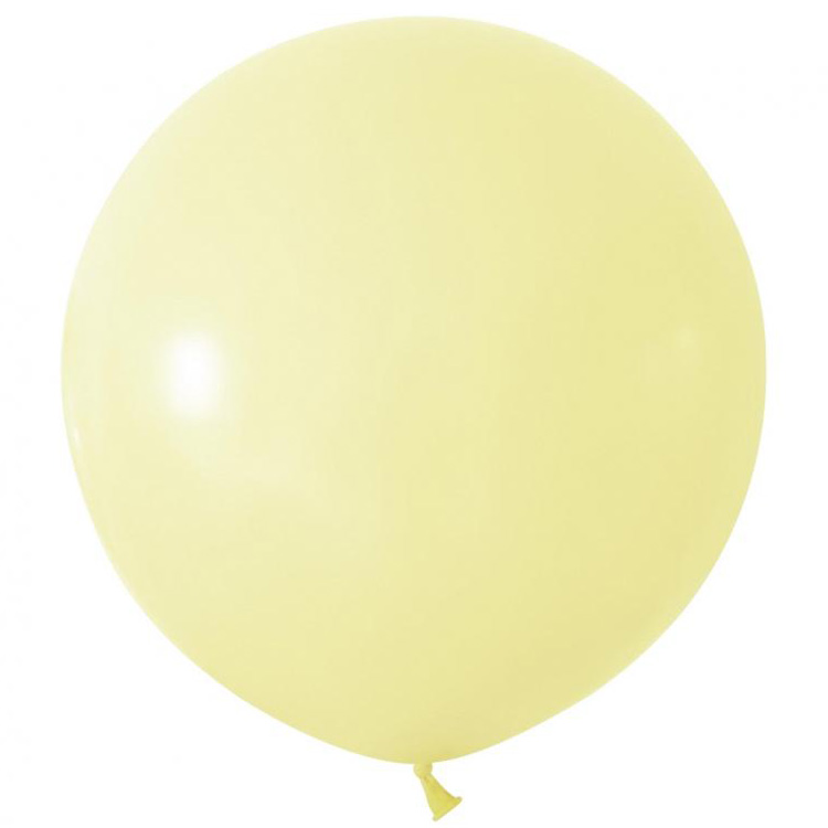 Jätteballong Rund 61cm Gul