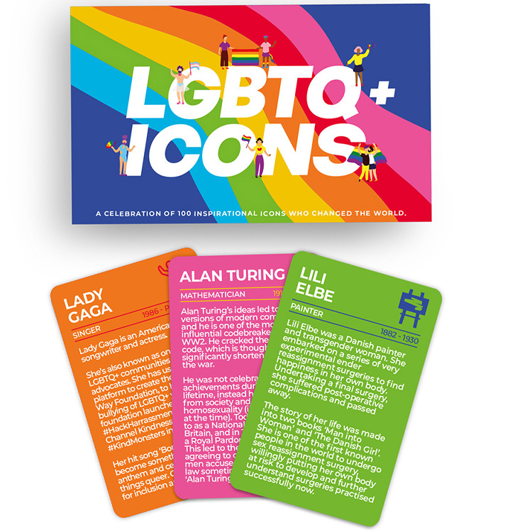 Kort LGBTQ+ Ikoner