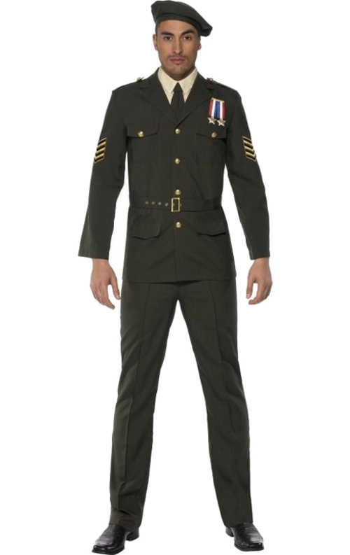 Militärofficer Kostym L