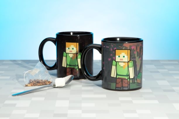 Minecraft Enderman Värmekänslig Mugg