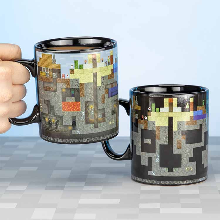 Minecraft Värmekänslig XL Mugg