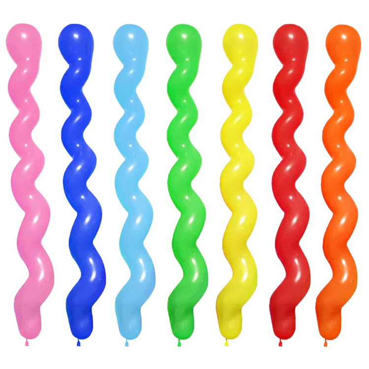 Modelleringsballonger Spiral 50-pack