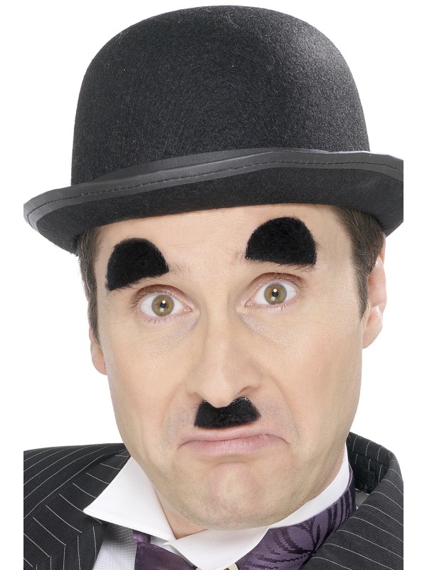 Mustasch och Ögonbryn Chaplin