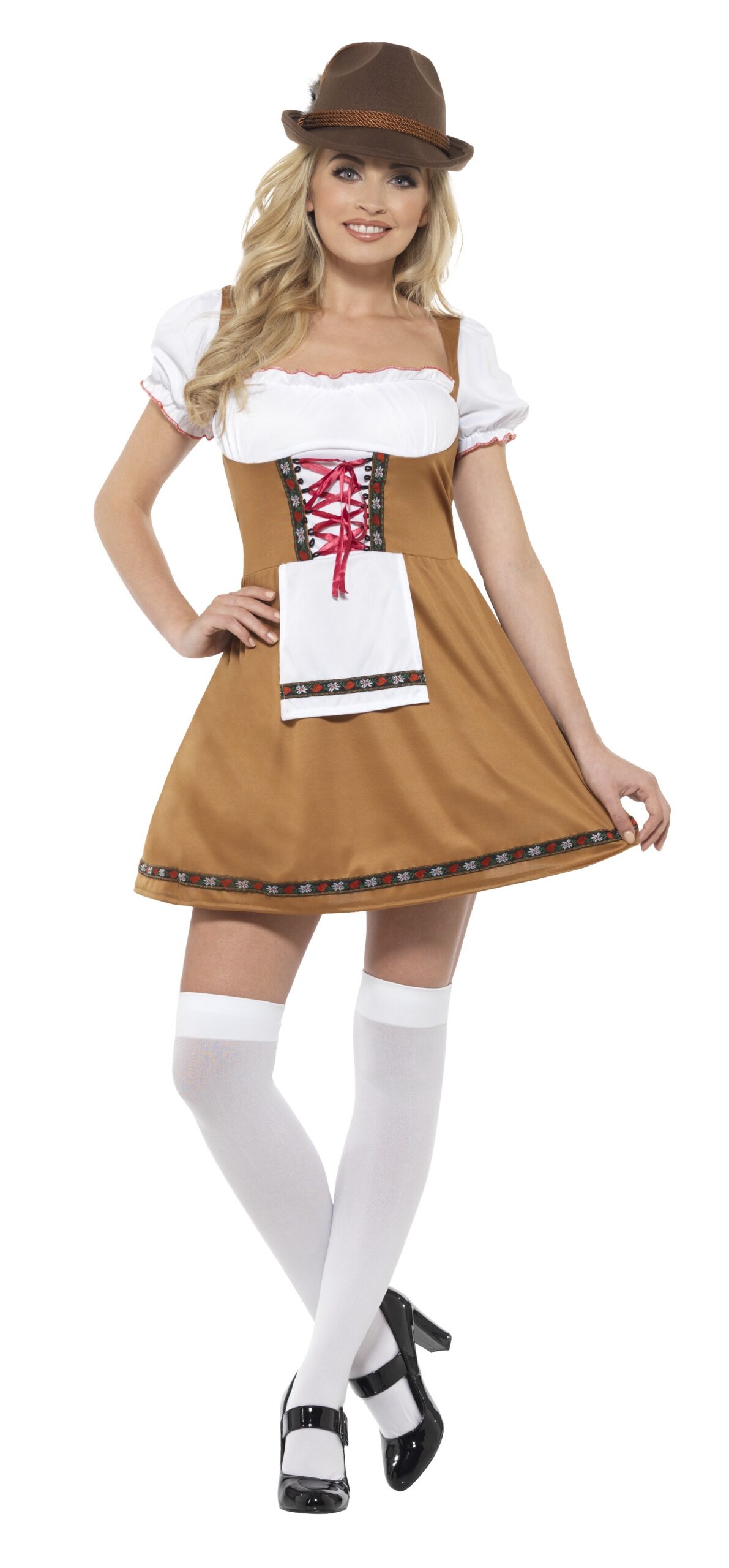 Ölpiga Klänning Maskeraddräkt Oktoberfest L