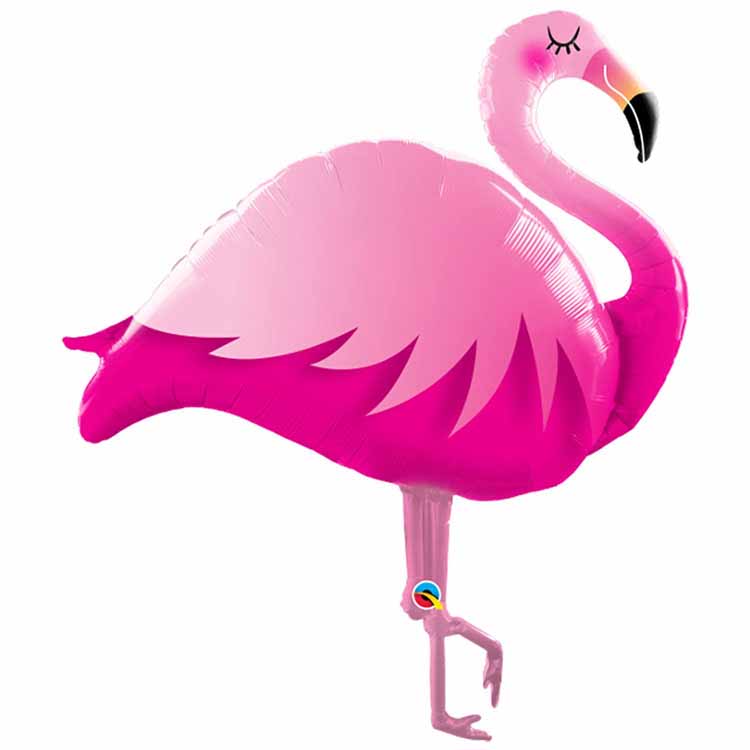 Pink Flamingo Folieballon 116 cm