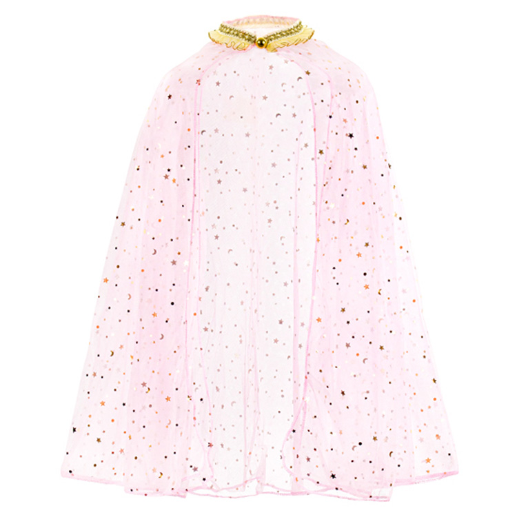 Prinsess Cape Rosa 3-7år