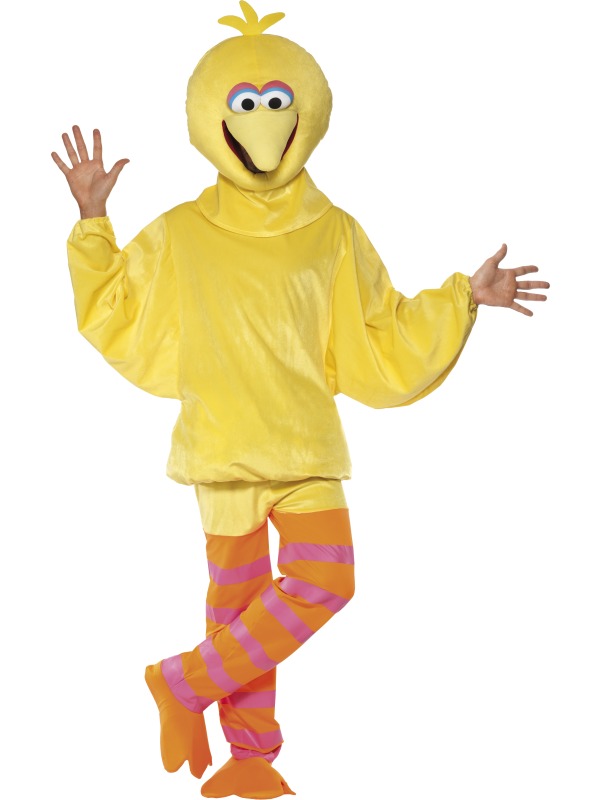 Sesam Big Bird-dräkt