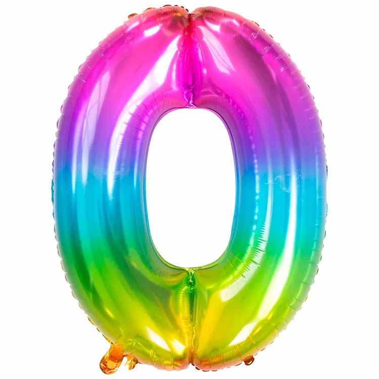 Sifferballong Yummy gummy 81 cm (nummer 0)