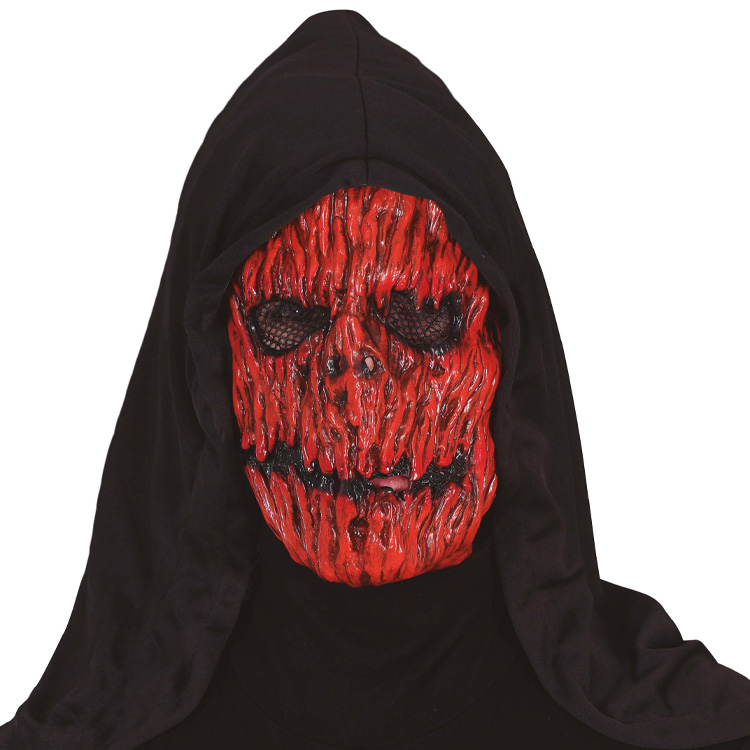 Skräckpumpa Mask Med Huva