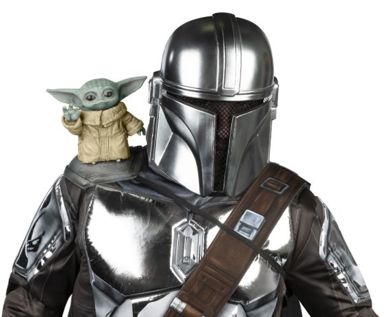 Star Wars the Mandalorian Baby Yoda Axelfigur