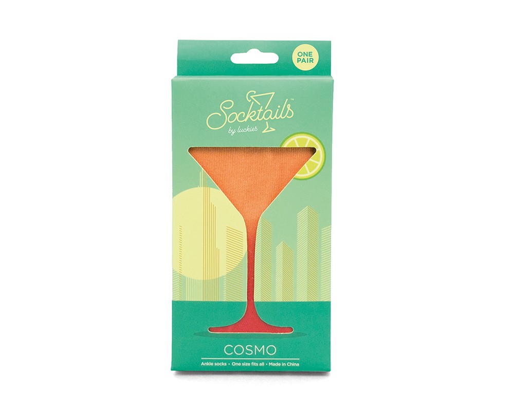 Strumpor Socktails Cosmopolitan