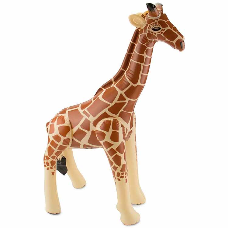 Uppblåsbar Giraff 75 cm