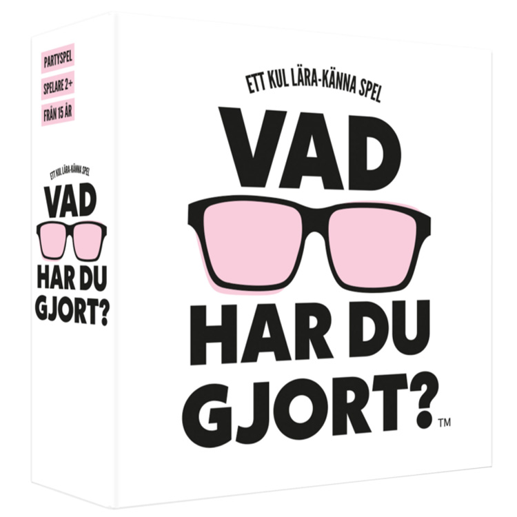 Vad har du gjort? - Sällskapsspel (SE)