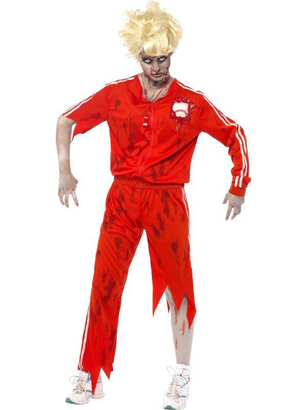 ZOMBIE IDROTTSLÄRARE KOSTYM M
