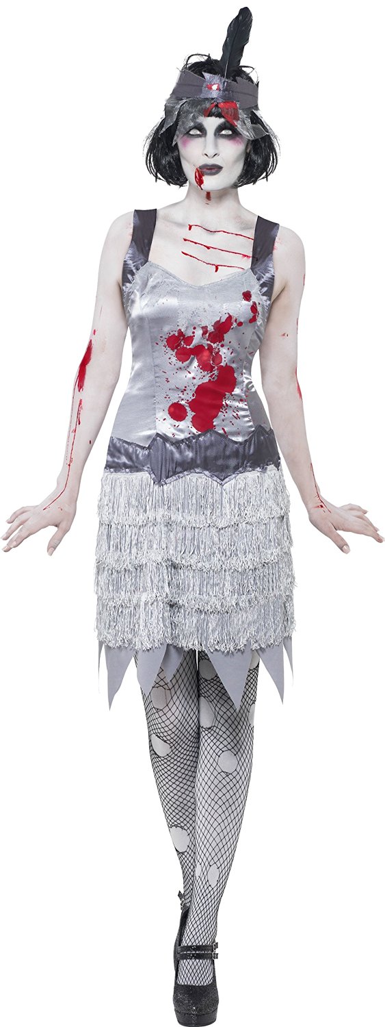 Zombiedräkt Flapperklänning M