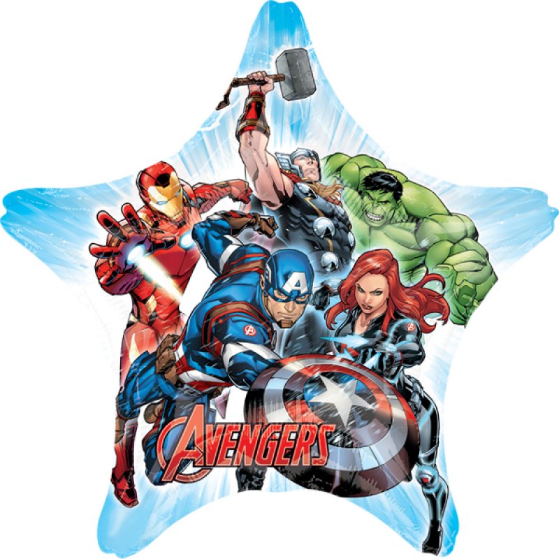 Heliumballong Avengers megastor