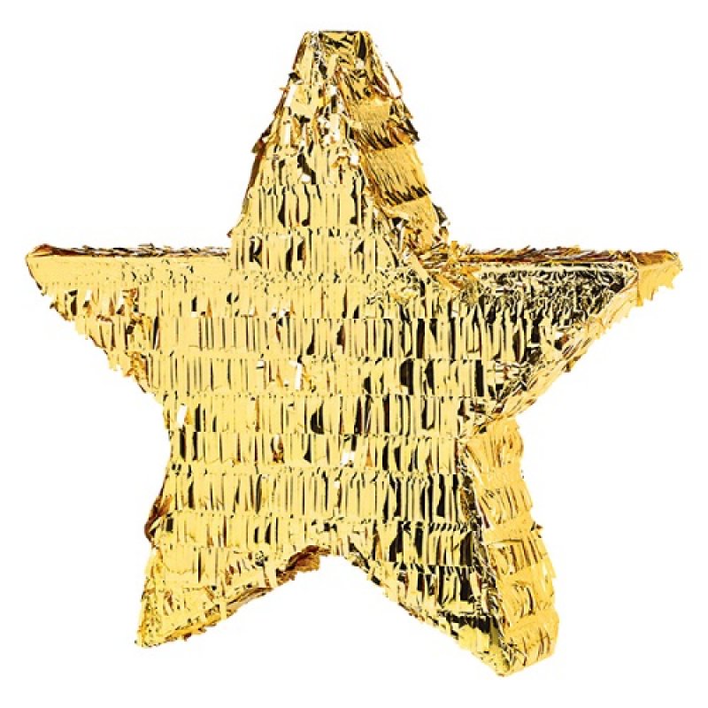 Pinata stjärna guld
