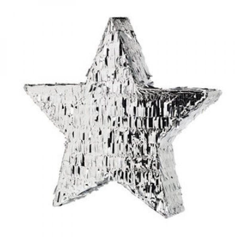 Pinata stjärna silver