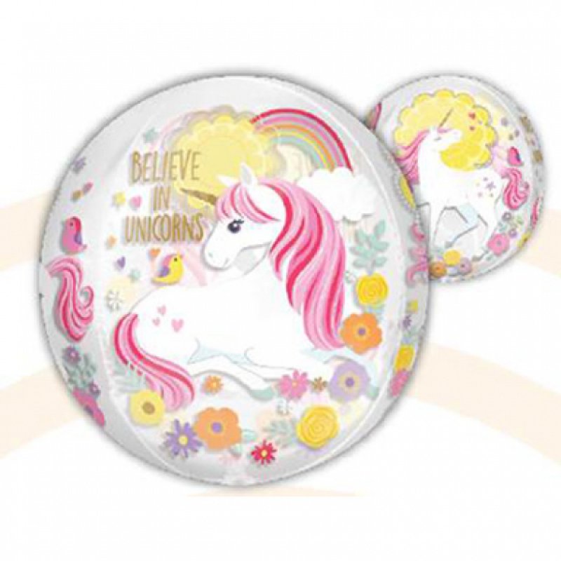 Orbz ballong Unicorn Magic