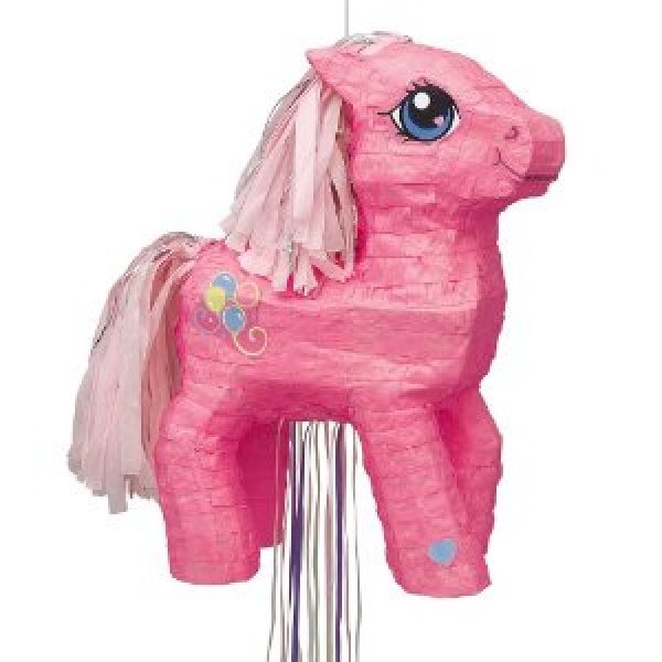 Pinata My Little Pony pinkie pie med ljusrosa man
