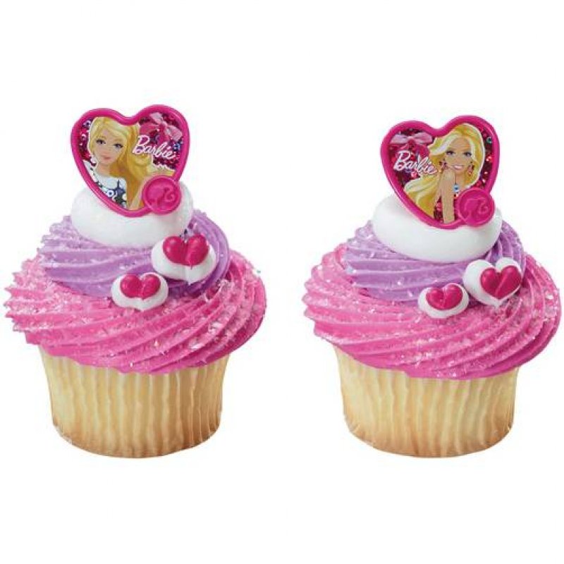 Dekorationsringar Barbie 12-pack