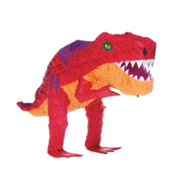 Pinata dinosaurie röd T-Rex