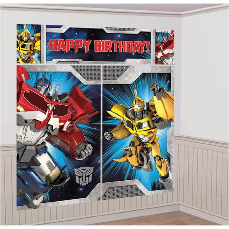 Väggdekoration Transformers 5 delar