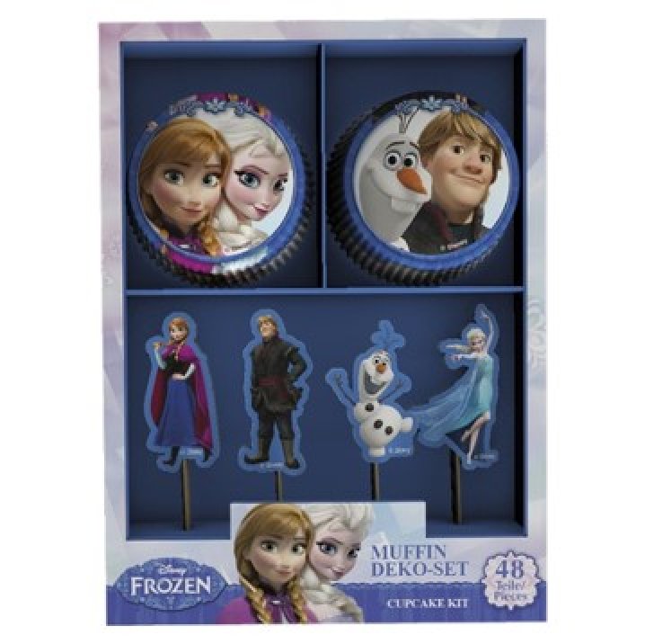 Muffinsset Frost / Frozen 48 delar